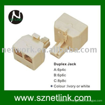 Adaptateur double modulaire